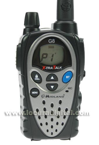 MIDLAND G8E-BT PMR 446 FREE USE HANDHELD WITH BLUETOOTH