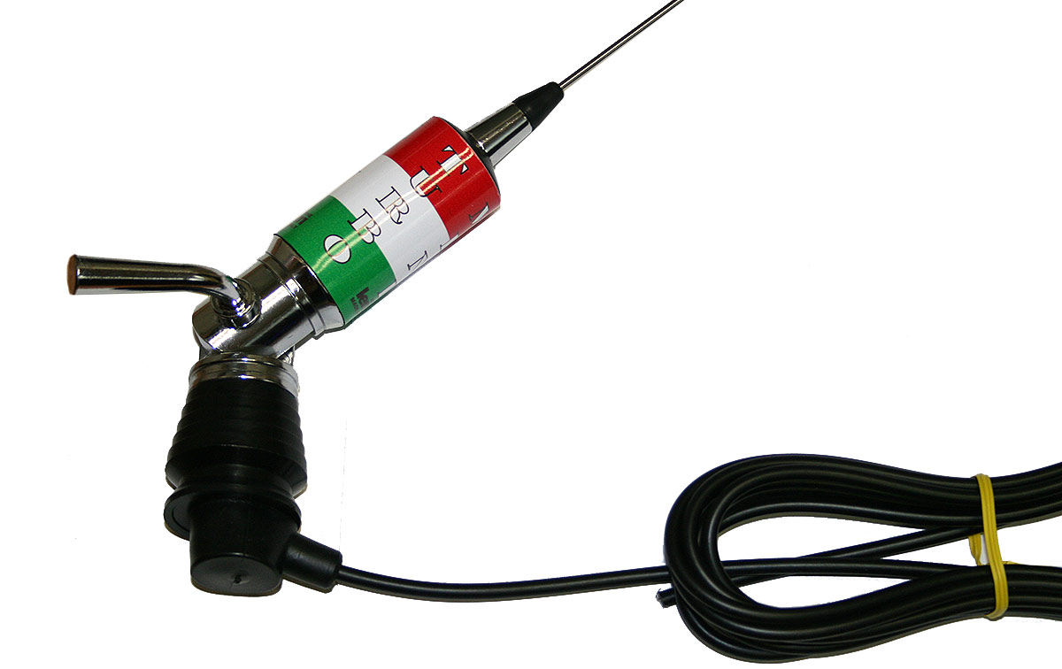 LEMM MINITURBO Italia. Antena abatible CB 27 mhz Longitud 110 cm 