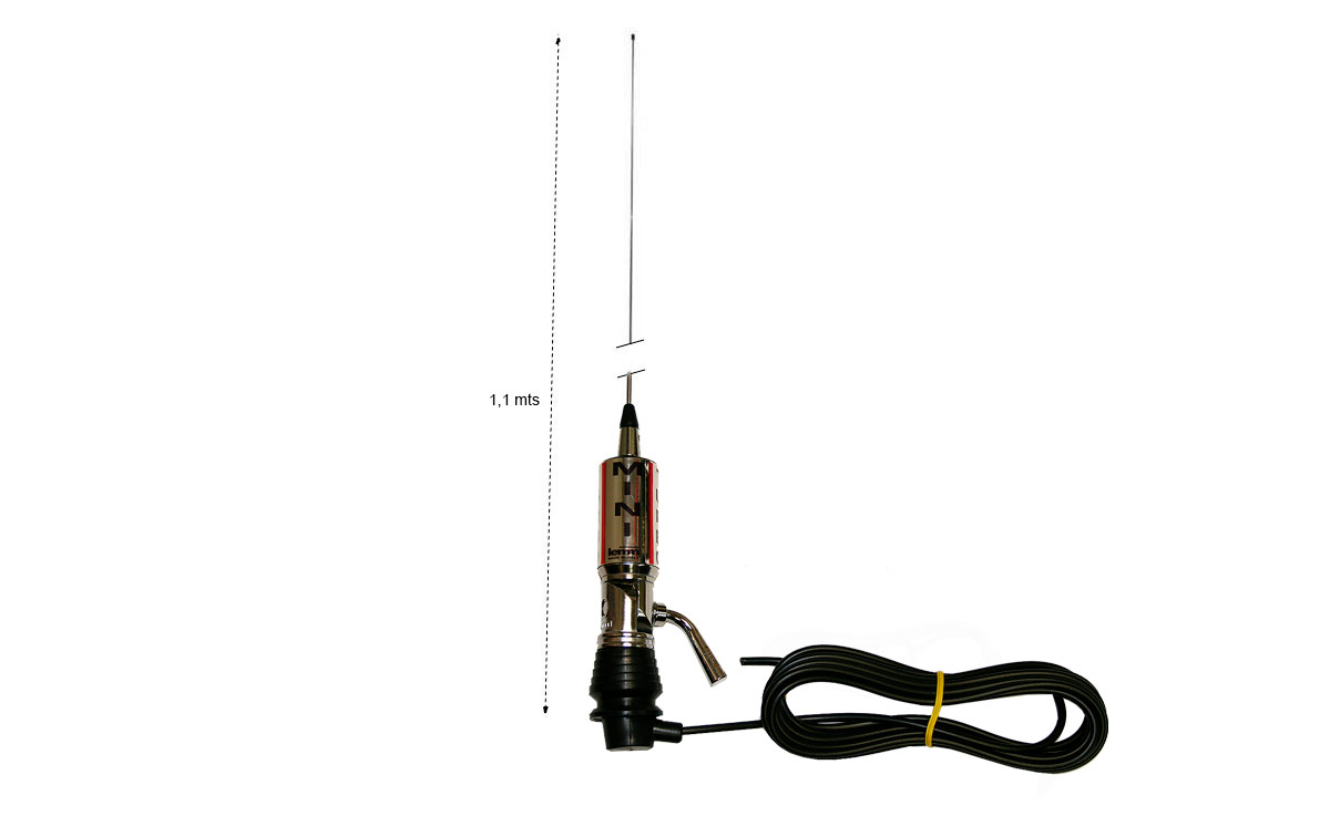 lemm miniturbo space antena abatible cb 27 longitud 110 cm 