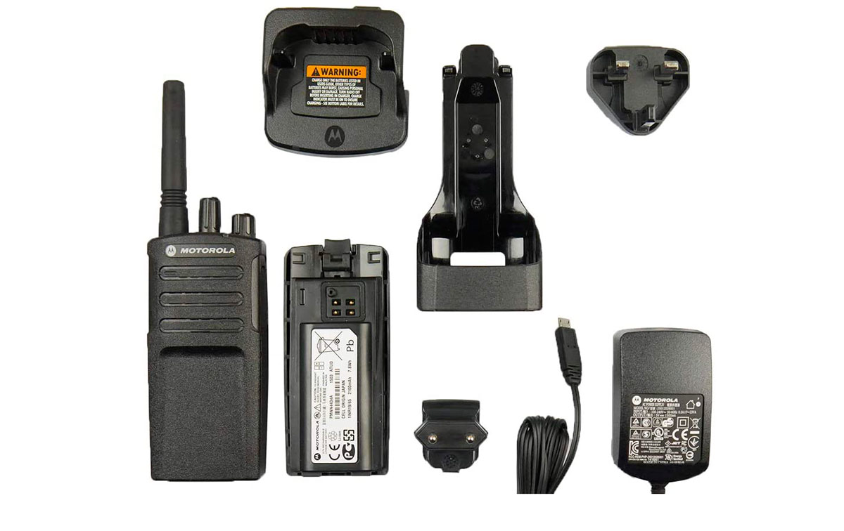 KIT 6 Walkies Completos XT-420   Maleta Kit 6 unidades