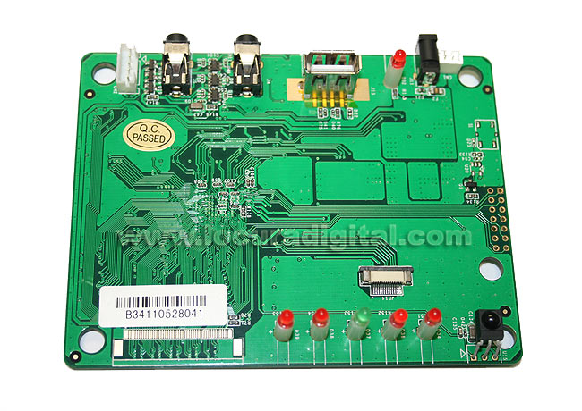 MPDVR BARRISTER placa circuito grabación para MP-8080 y MP-9090