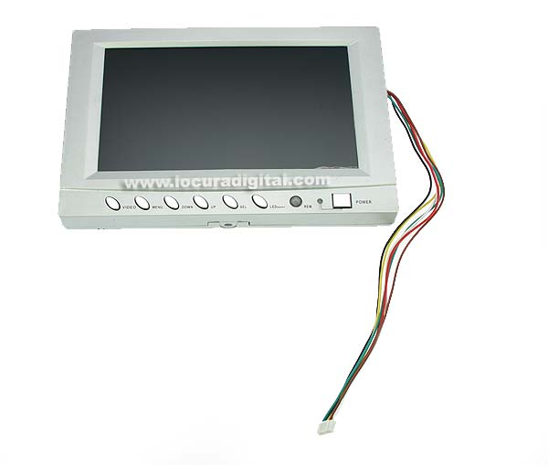 MPP007 BARRISTER monitor color recambio sistema inspección MP-8080