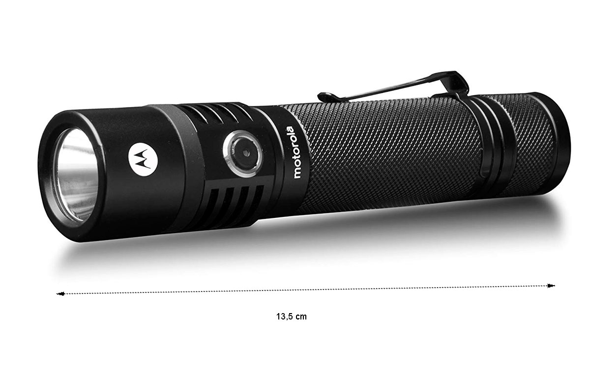 MOTOROLA MR-550 Linterna Ligera con 1000 lumens