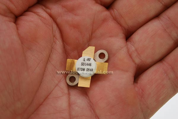 MRF455 TRANSISTOR de potencia  equivalente SD1446