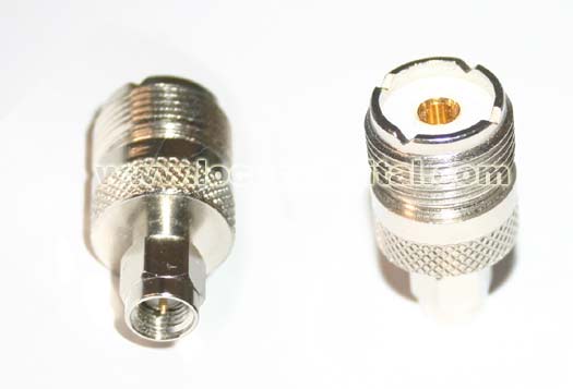 MT7828.  ADAPTADOR  TIPO SMA  a  PL  HEMBRA. Ideal para conectar antenas exteriores tipo PL.