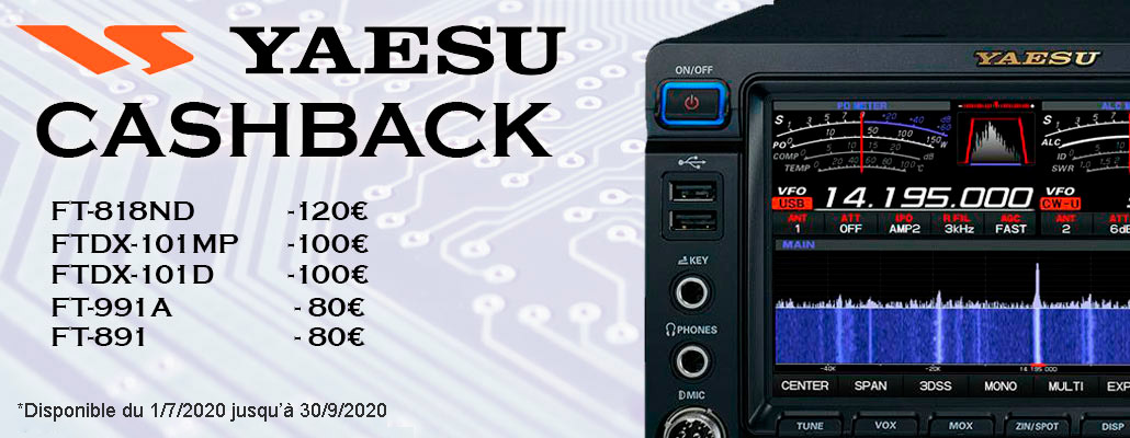 Yaesu CashBack summer 2020