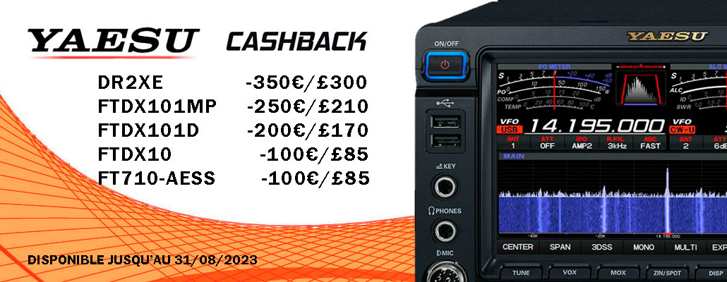 YAESU CASHBACK