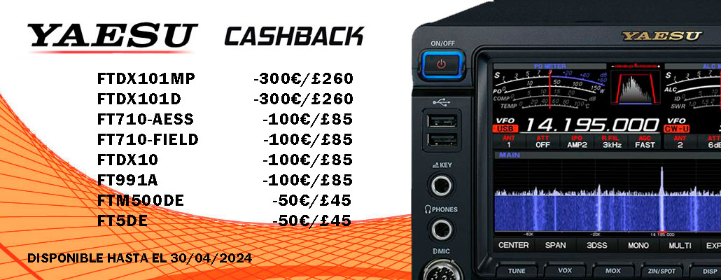 YAESU CASHBACK