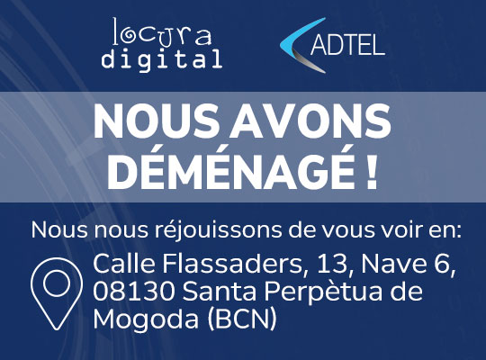 Nous déménageons!