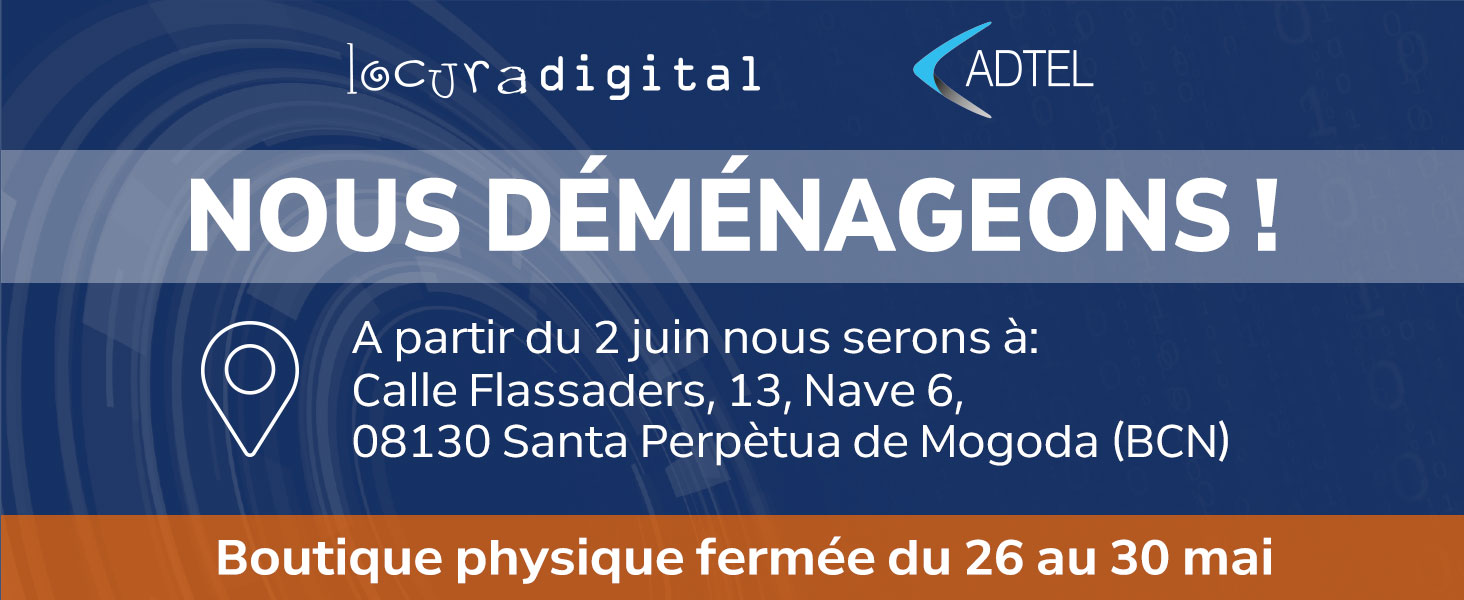 Nous déménageons!