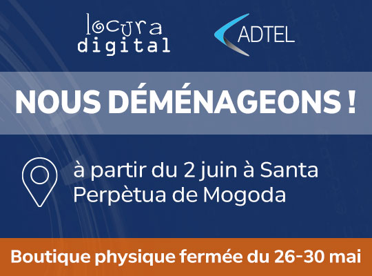 Nous déménageons!