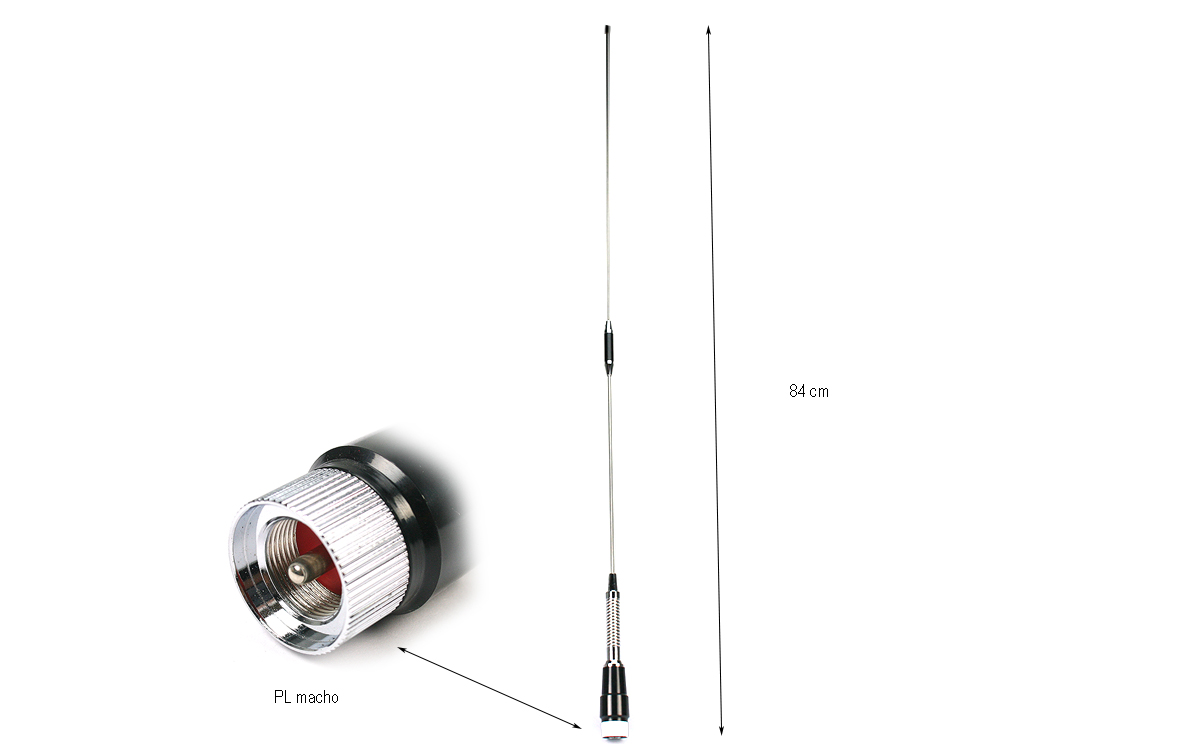 La FALKOS NR-438 es una antena bibanda diseñada para operar en las frecuencias VHF/UHF de 144 MHz y 430 MHz. Es una antena que ofrece una ganancia de 3.0 dBi en la banda de 144 MHz y una ganancia de 5.5 dBi en la banda de 430 MHz.