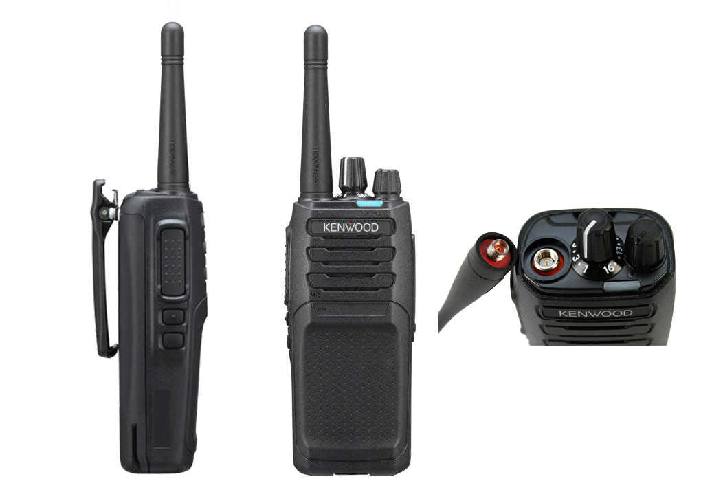 kenwood nx1300de3 walkie sin pantalla analógico uhf 400-470 mhz dmr 