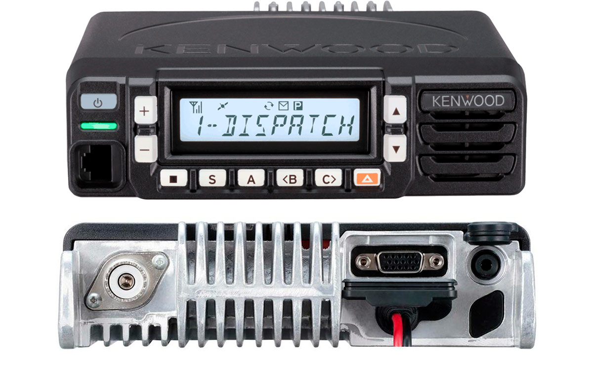 KENWOOD NX1700AE Transceptor Móvil Analógico VHF 146-174 Mhz. Pantalla LCD retroiluminada en blanco y fácil de leer: Alfanumérico, 10 dígitos, marco de 13 caracteres.