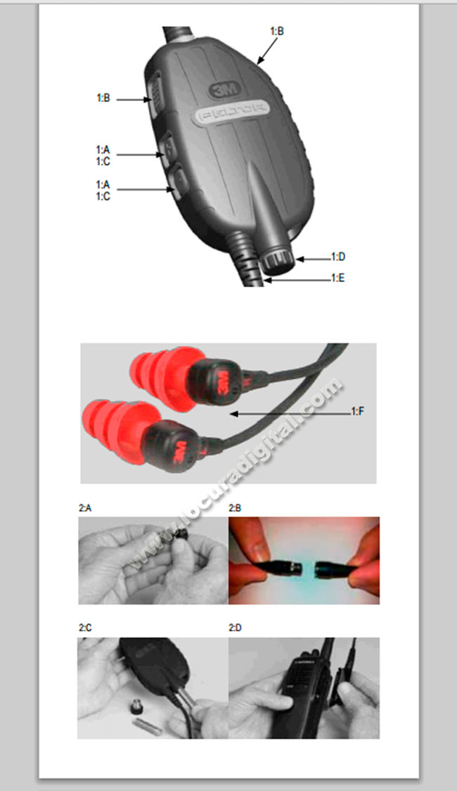 mt10fl10 - altavoz y microfono incorporado en los auricular (tapones) 