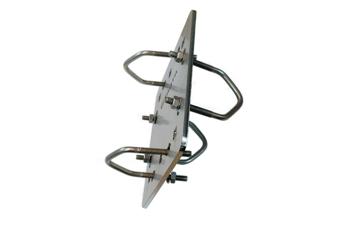 TAGRA P1033 Double mast support, double horizontal/vertical position