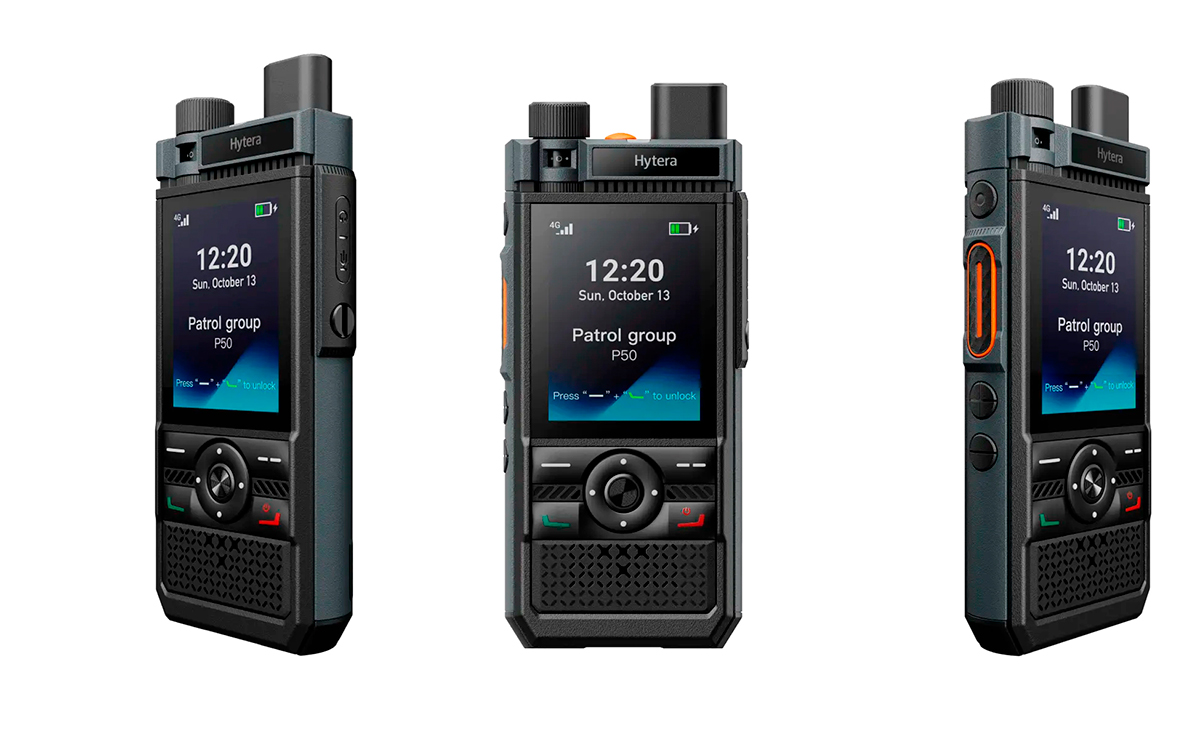 Walkie profissional HYTERA P50 POC LTE 4G HYTERA P50 Walkie profesional POC LTE 4G