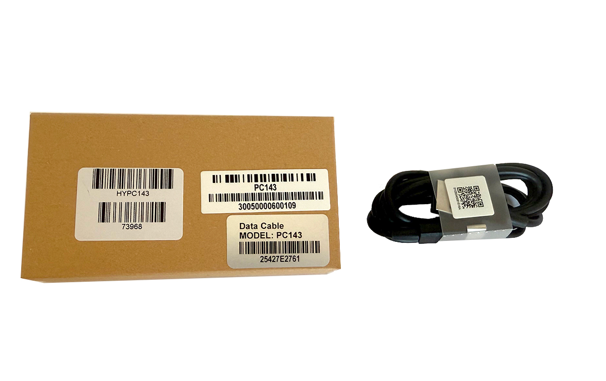 HYTERA PC143 cable alimentación USB a USB C. Para amplia gama walkies