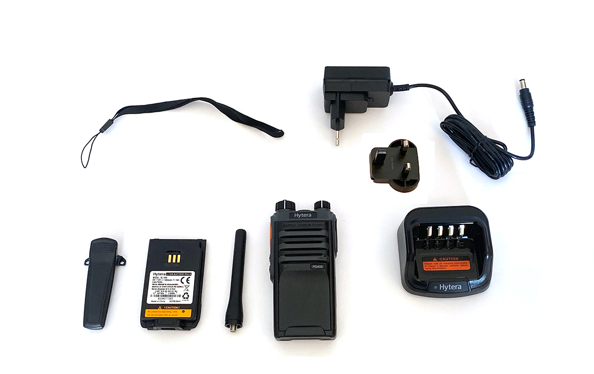 hytera pd405 walkie profesional uhf 400-470 mhz.digital y analógico 