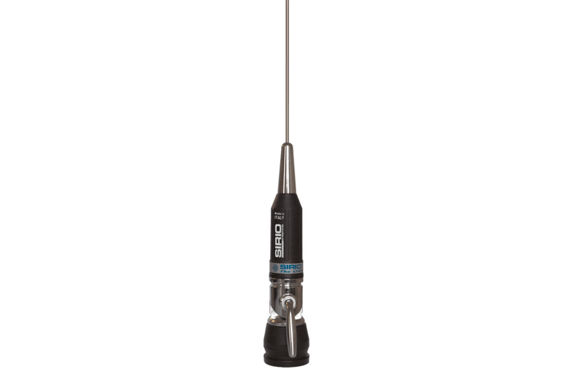 Sirio Antenne P-800 Performer, antenne Cb Fréquence 27 – 28,5 MHz, puissance maximale 1 000 W (Cw), stylet inoxydable, inclinable 180°, hauteur 1,65 M, câble 4 M fourni Sirio Antenne P-800 Performer, antenne Cb Fréquence 27 – 28,5 MHz, puissance maximale 1 000 W (Cw), stylet inoxydable, inclinable 180°, hauteur 1,65 M, câble 4 M fourni