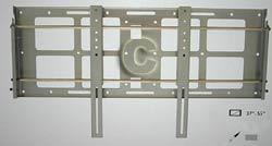 PF1 to silver.Capacity of weight:80kg. Support of wall for plasma screens from 37