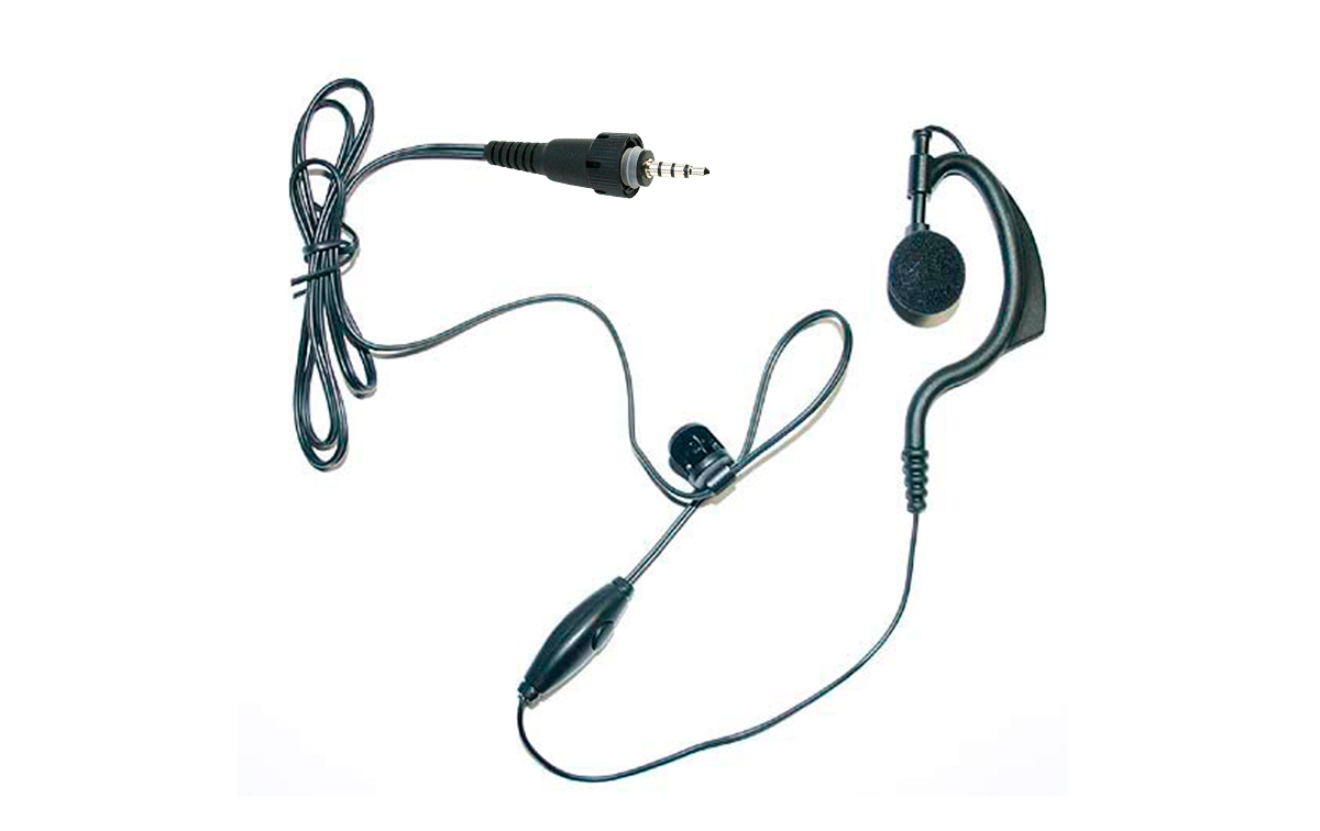 pin19k5 nauzer micro auricular de oreja para ptt tk-3601 kenwood