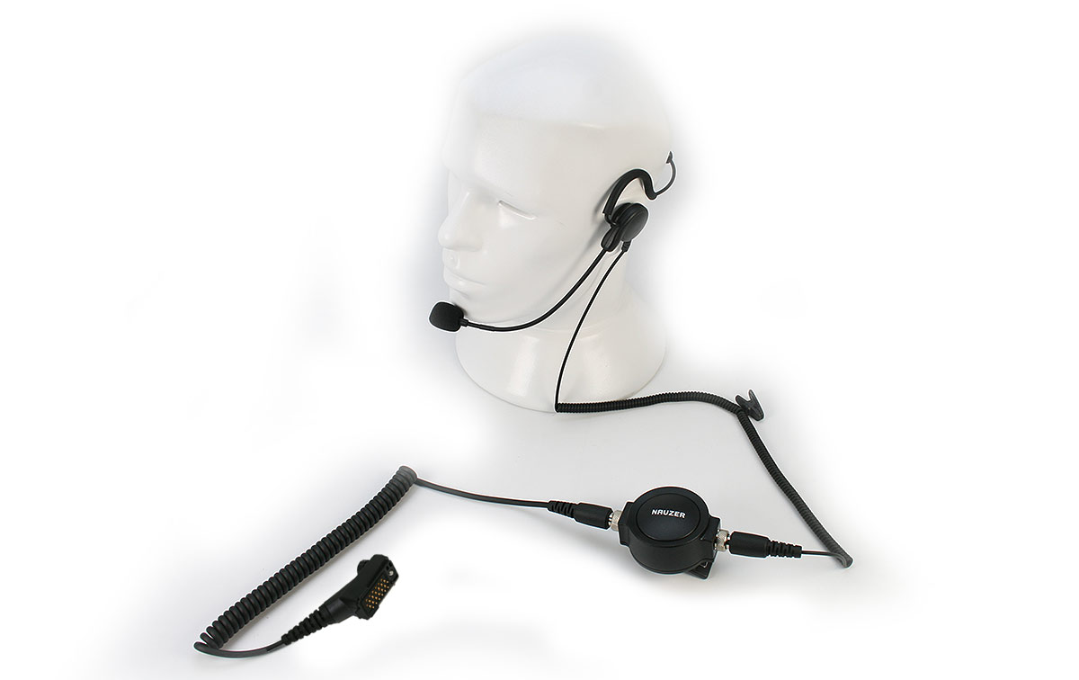 CASQUE LEGER AVEC BOUCHON ANTI BRUIT EADS, Cassidian, Airbus TPH900 avec-  PTT - Micro boom