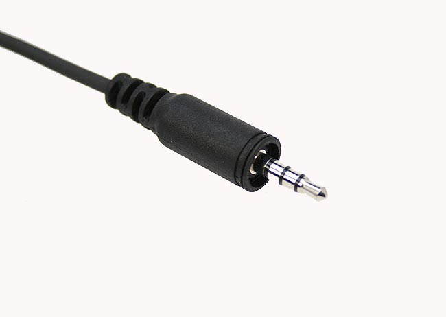 PIN77PKT NAUZER micro-auricular orejera cerrada, cable recto, Para KENWOOD PKT-23