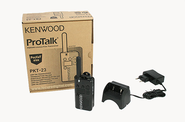 WALKIE PROFESIONAL DE USO LIBRE SIN LICENCIA PMR 446.