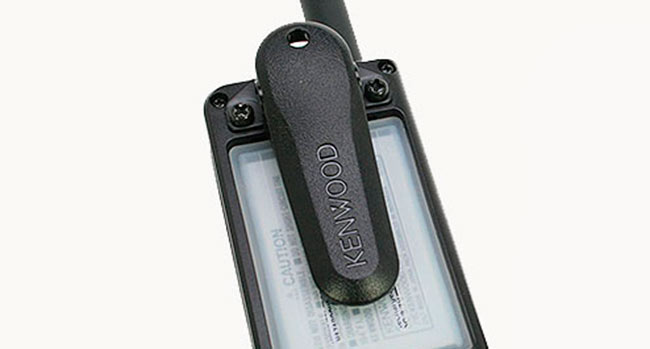 KBH20 KENWOOD Clip Cinturón original para walkie PKT 23