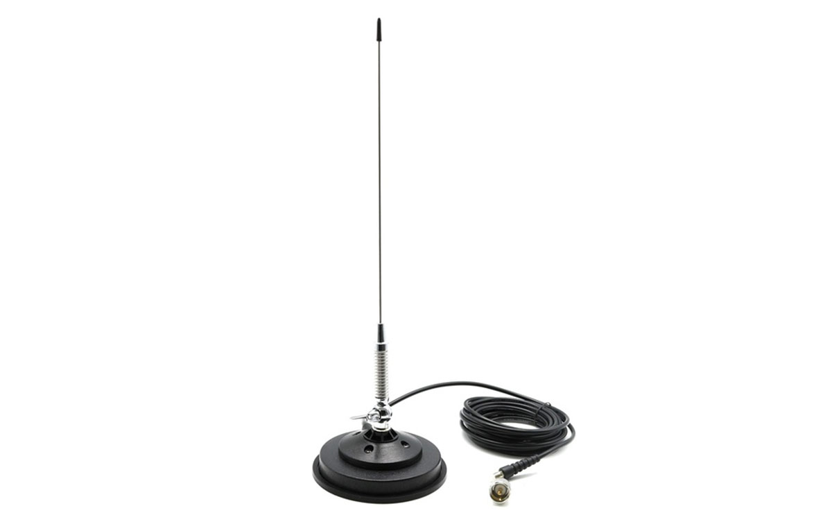 MAAS PM-1-VU Antena magnética 108 A 550 Mhz, ajustable por corte