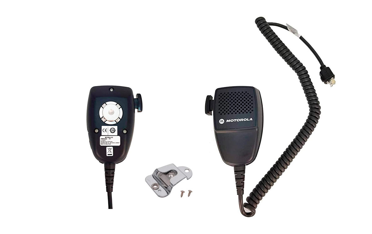 MOTOROLA PMMN4090A Microfono para emisoras Compatible con DM1000, DM2000, DM1400, DM1600, DM2600.DM-1400 y DM-1600 