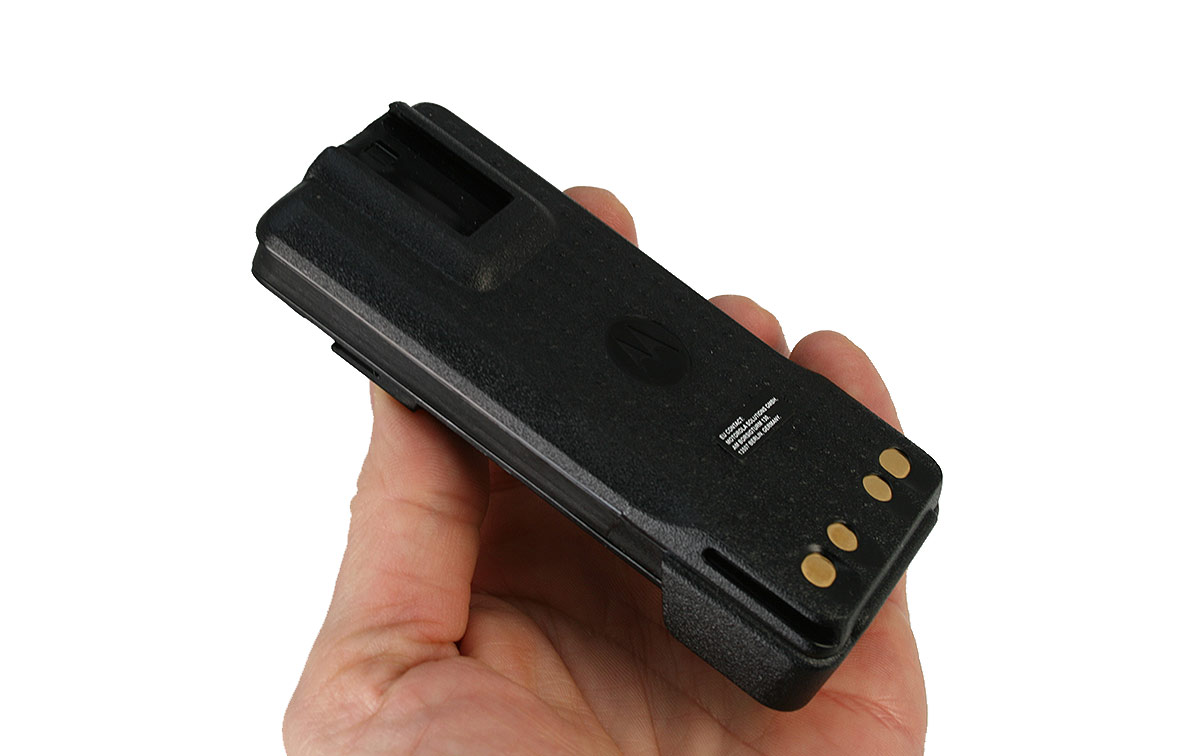MOTOROLA PMNN4809 Batería Impres Li-Ion 2.850 mAh walkies R7, Esta batería de iones de litio tiene clasificación IP68 y tiene una capacidad de 2850 mAh.