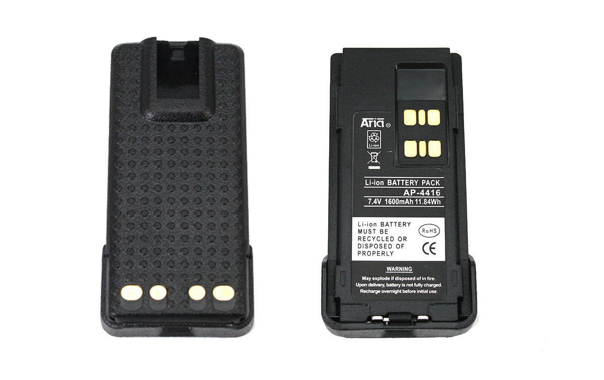 Bateria equivalente ARIA Li-Ion 1600 mAh para MOTOROLA DP2400 y DP2600