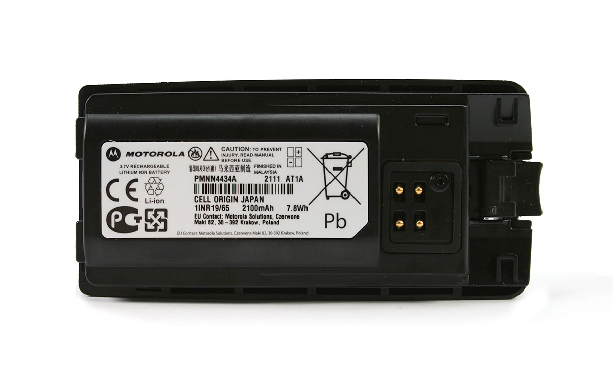 PMNN4434A Bateria original Motorola Litio capacidad 2100 mAh. voltage 7 , 4 voltios. 