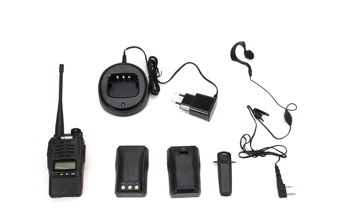 Es compatible con el Luthor TL-77, Kenwood TK3501, TK 3101, TK 3201, TK 3301 y todos los walkies PMR 446
