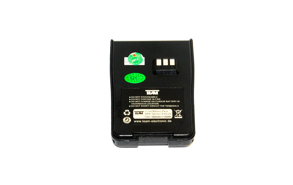 TEAM PR2310 Bateria para TECOM IPX5/Z5 capacidad 1600 mAh LI-ION 