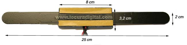 DVBT5 indoor amplified antenna car DTT digital TV.