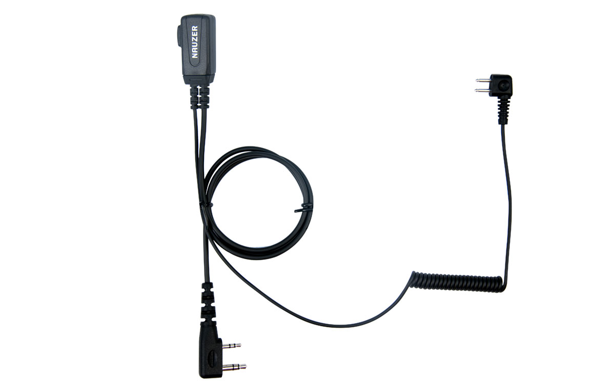 nauzer ptt-32k cable con micro ptt compatible casco peltor sporttac caza y conectar walkies kenwood. 