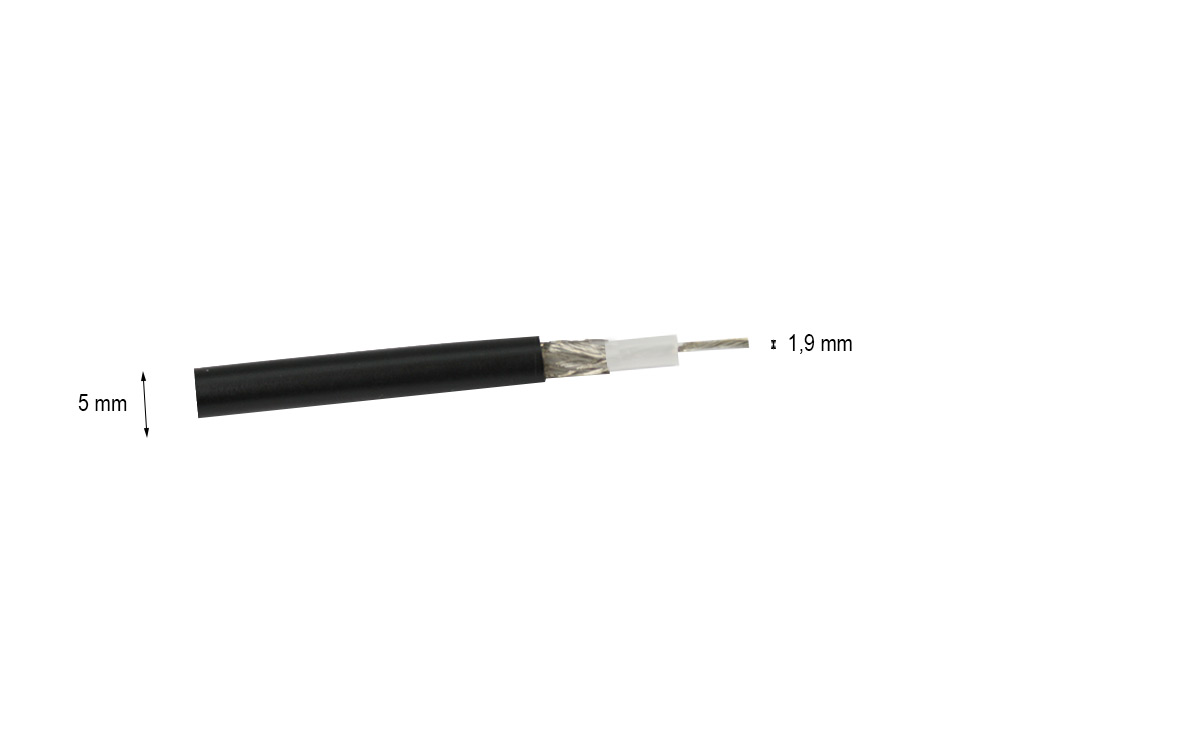 RG-58 Cable coaxial baja perdida ventas por metros