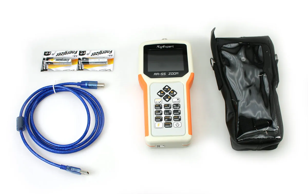 AA-55 ZOOM RIGEXPERT Antenna analyzer from 60 Khz to 55 Mhz.