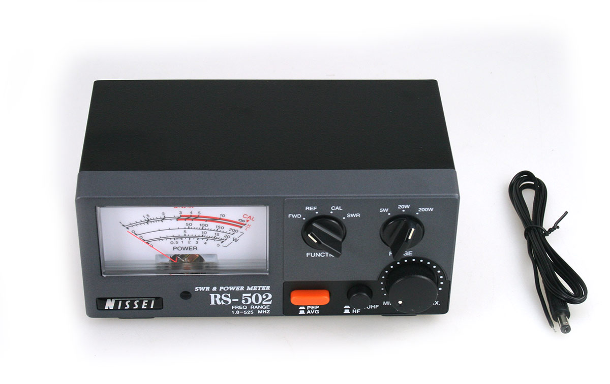 RS-502 NISSEI Stationnaire ROE SWR mètre 1,8 à 525 Mhz