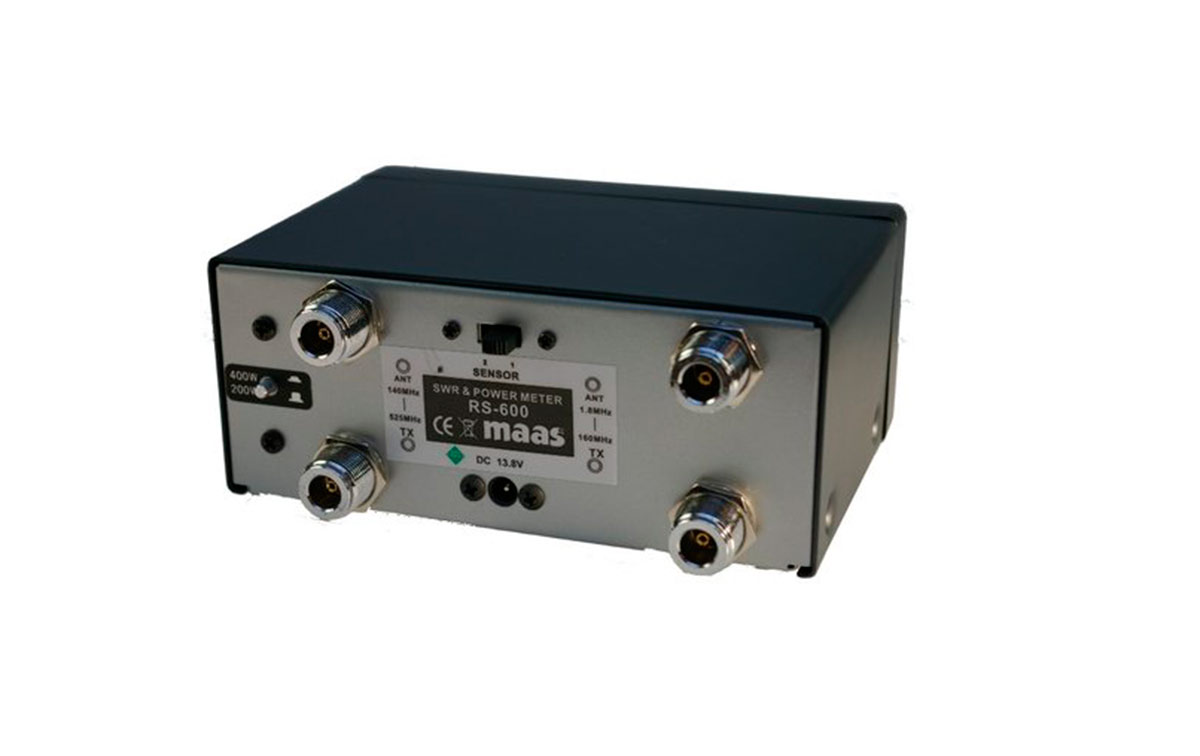 RS-600 Medidor R.O.E. / Watimetro hasta 400 w. 1.8 - 525 Mhz
