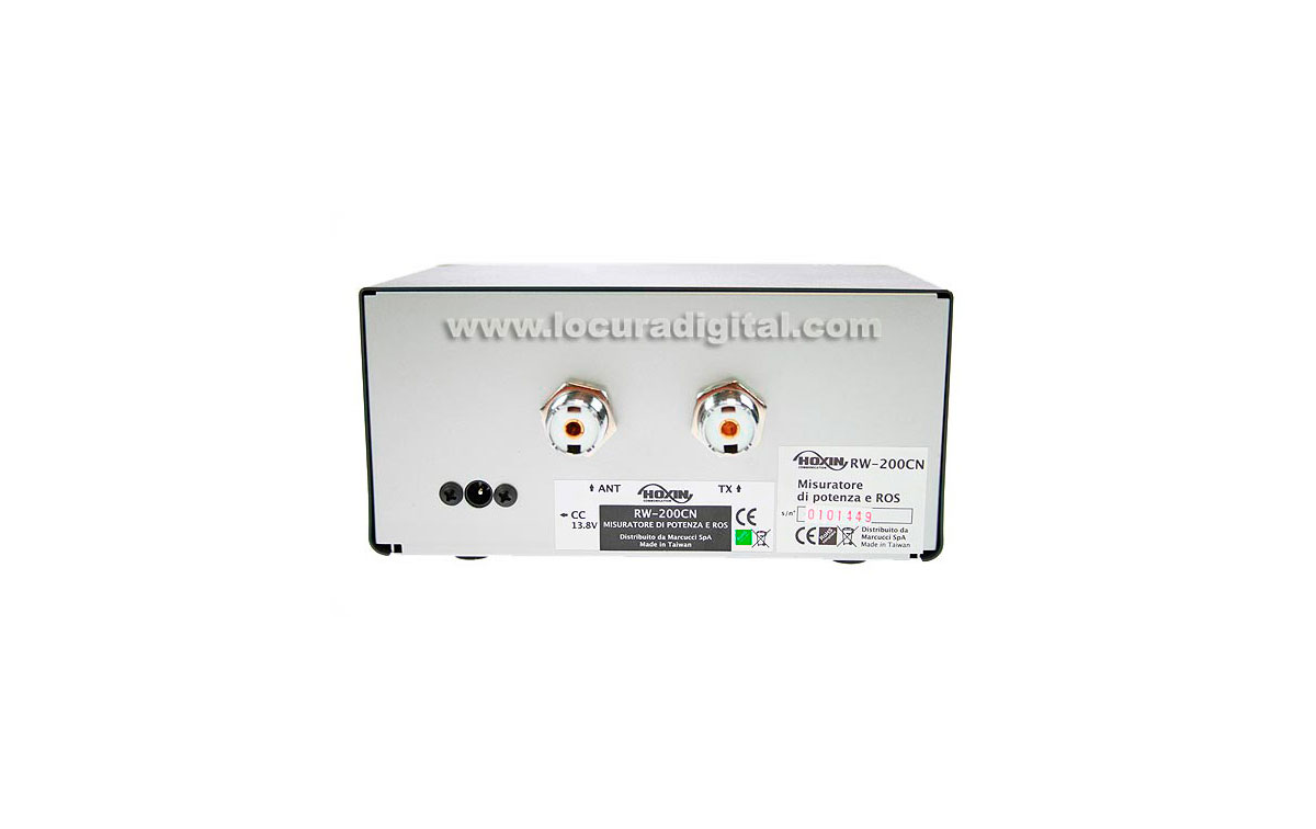 HOXIN Medidor SWR RW200CN POWER FREQUENCY / 1,8-160 mHz