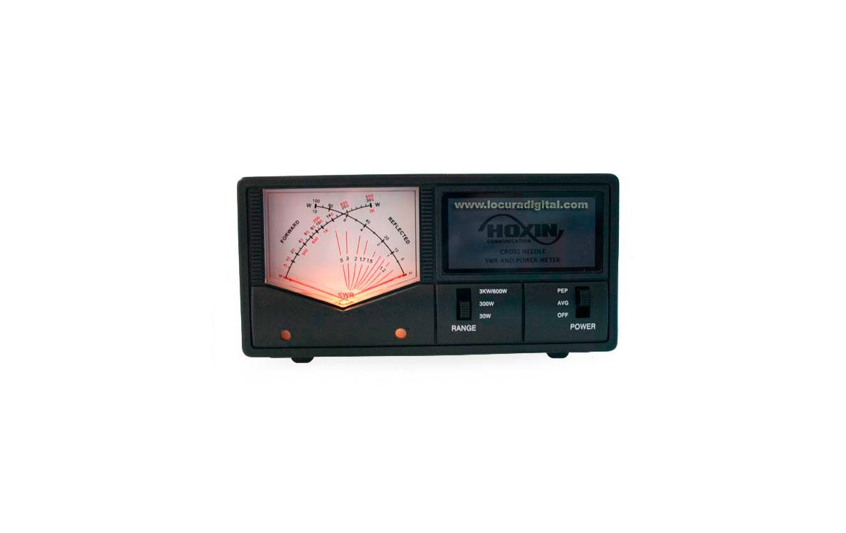 hoxin rw200cn swr meter / power frequency 1.8 to 160 mhz