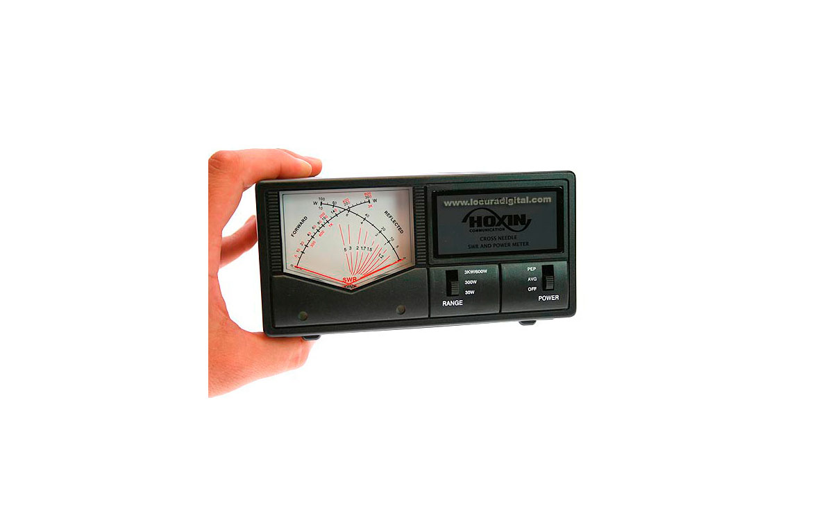 hoxin rw200cn swr meter / power frequency 1.8 to 160 mhz