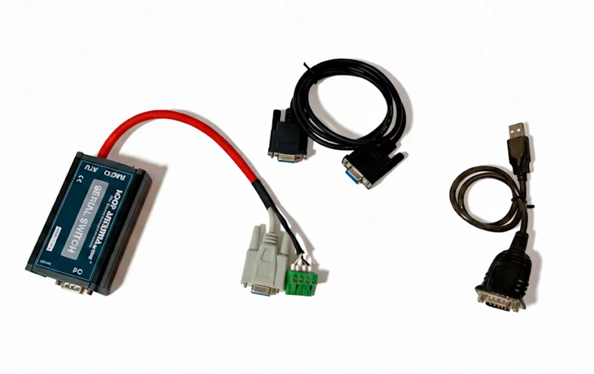 CIRO MAZZONI SERIAL SWITCH To connect to the PC and Transmitter at the...