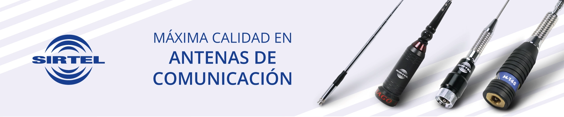 Sirtel, potencia y rendimiento en cada antena