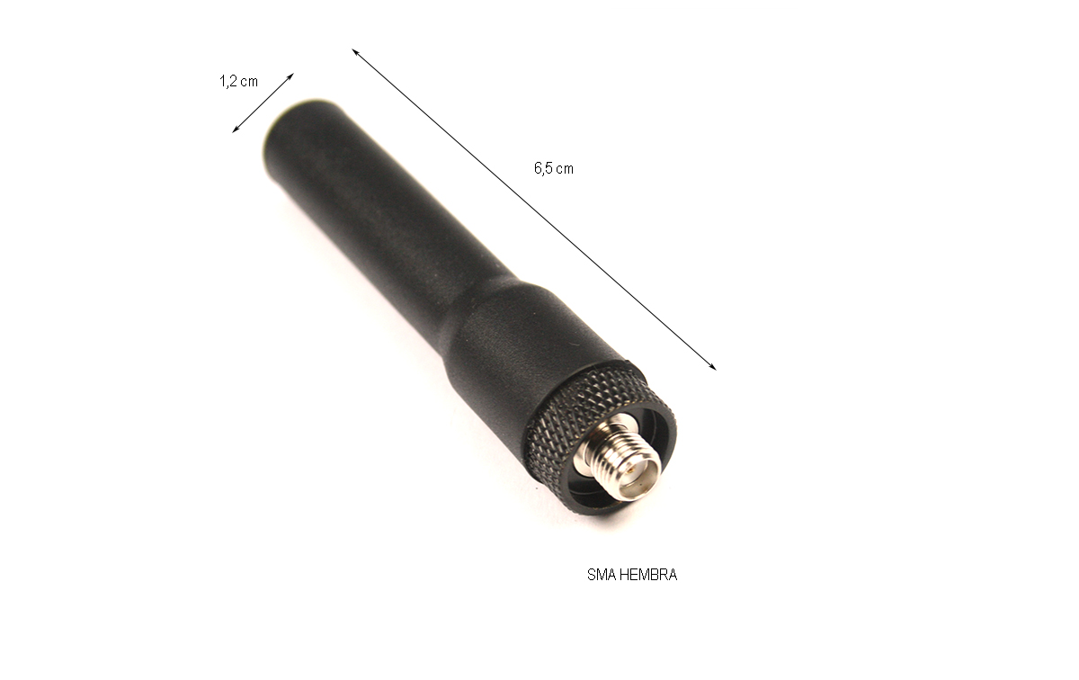 falkos sma-209f antena walkie doble banda vhf/uhf 144/430 mhz.