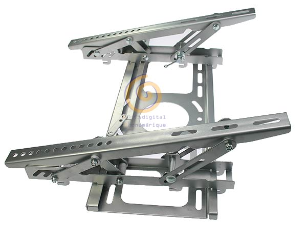 SOP2010PL tilt wall support for LCD, TFT or plasma. 23 to 33 inches. SILVER